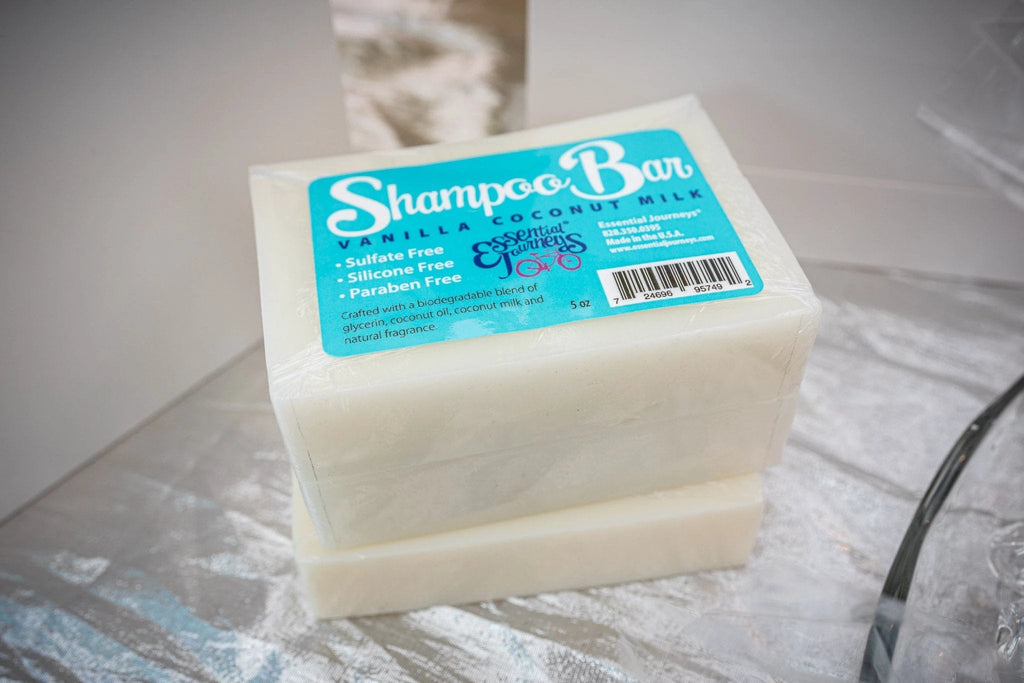 SHAMPOO BAR 5 oz. ~ VANILLA COCONUT MILK by Essential Journeys