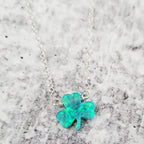 Shamrock Good Luck Charm Necklace Charm Necklaces La Vie Bien Shamrock Good Luck Charm Necklace