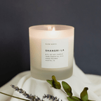 Shangri - La - Signature Candle (Eucalyptus + Lavender + Lemongrass) Frosted Candles La Vie Bien Shangri - La - Signature Candle (Eucalyptus + Lavender + Lemongrass)