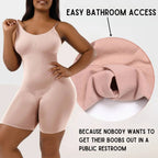 Shapewear Playsuit Seamless Bodysuit [Available in Beige or Black] by The Bullish Store