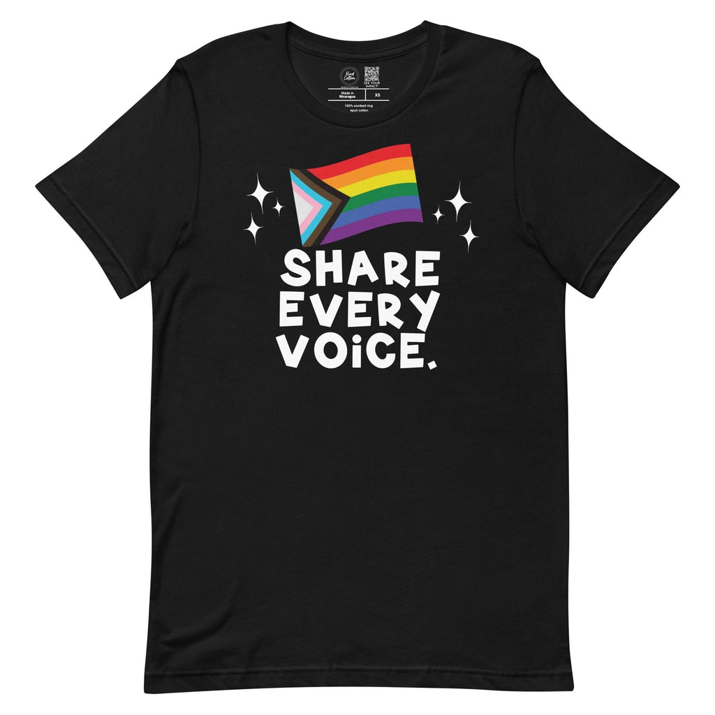 Share Every Voice Classic Tee by Kind Cotton