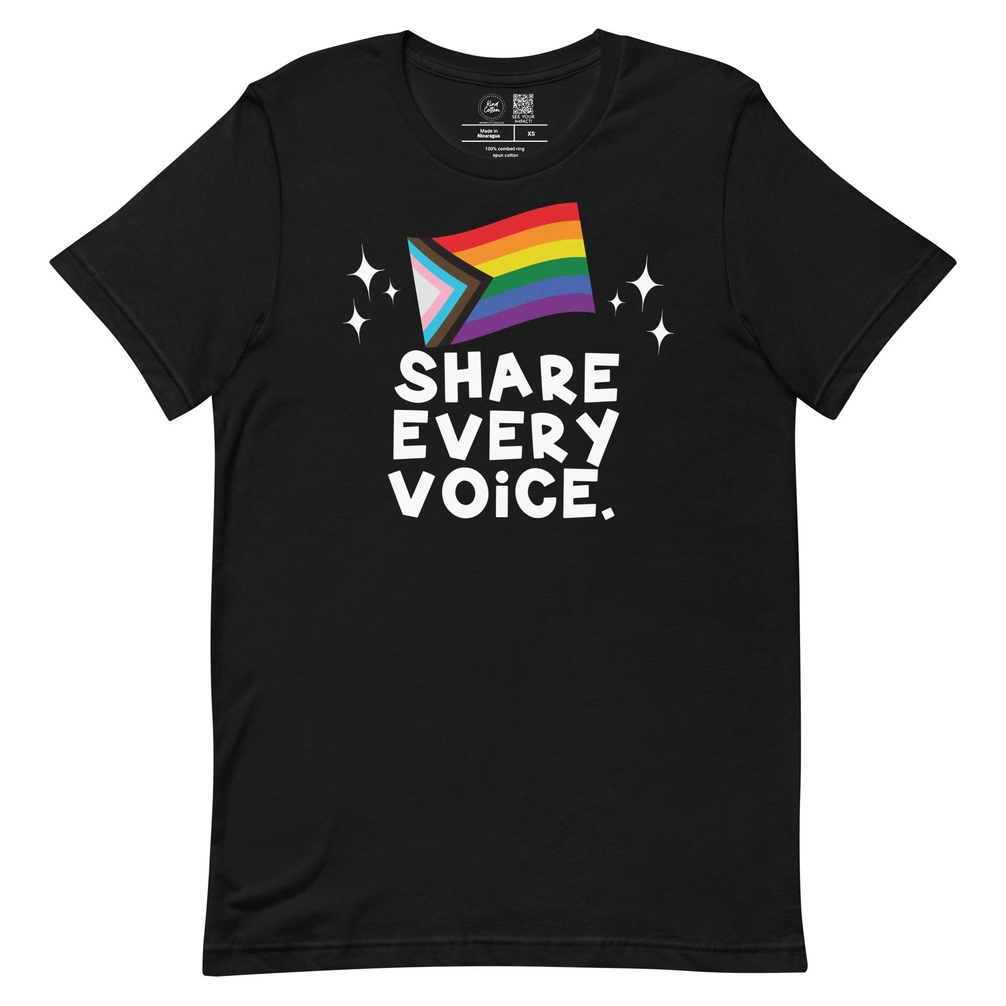 Share Every Voice Classic Tee by Kind Cotton
