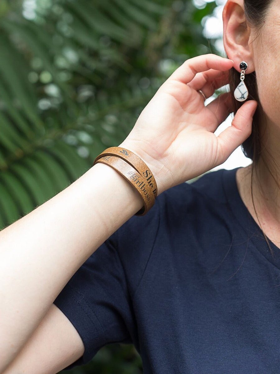 She Believed She Could Bracelet by Fair Anita