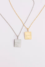 "She Knew She Could" Necklace by Rose & Clay