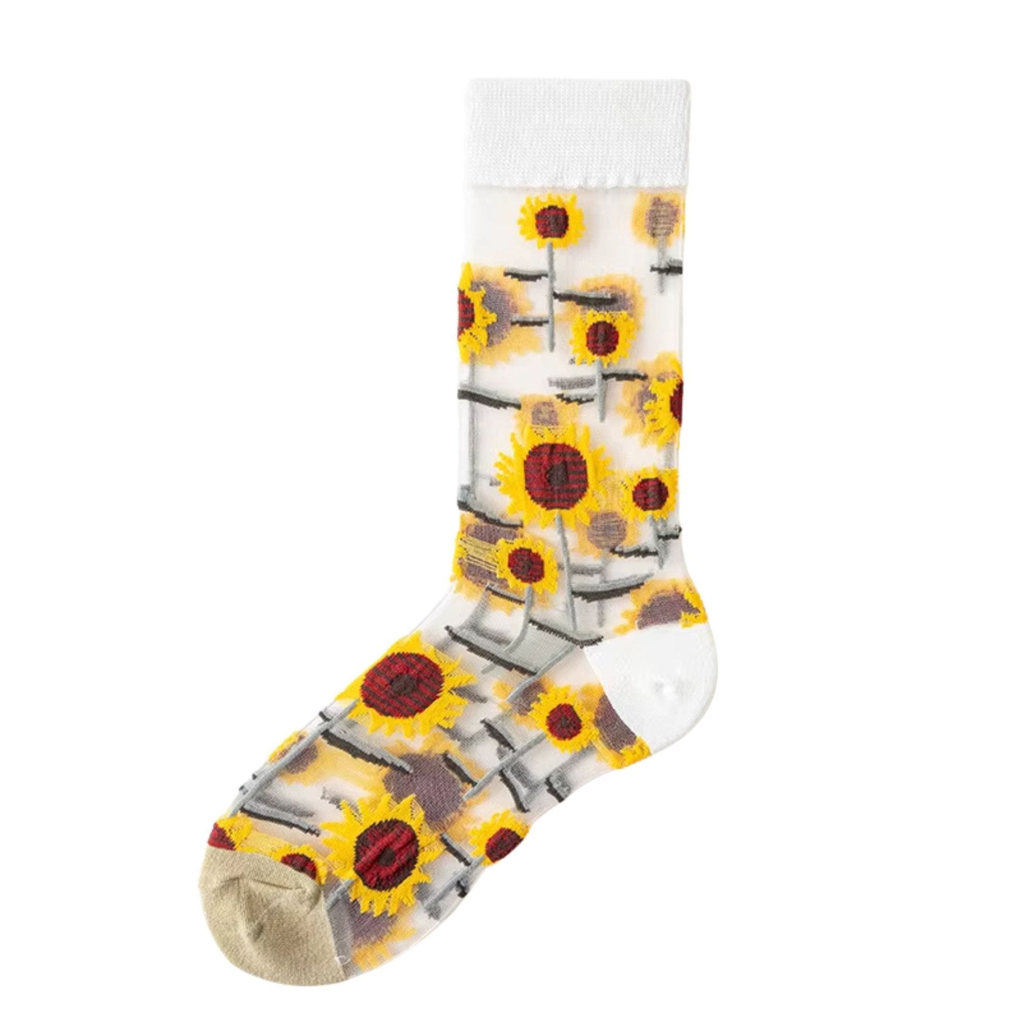 Sheer Plant Lover Socks in 5 Nature-Inspired Styles [Fits Size 5-9] Women's Socks La Vie Bien Sheer Plant Lover Socks in 5 Nature-Inspired Styles [Fits Size 5-9]
