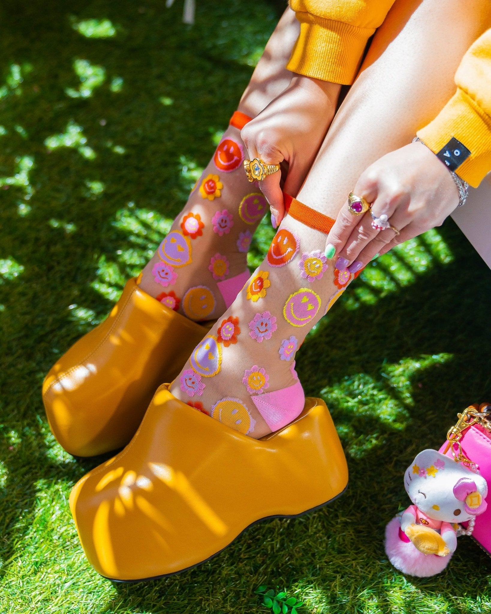 Sheer Socks Bundle 2 ☀️ Dopamine Summer