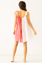 Sheer Tie Strap Babydoll in Silk Cotton Blend BABY DOLL La Vie Bien Sheer Tie Strap Babydoll in Silk Cotton Blend
