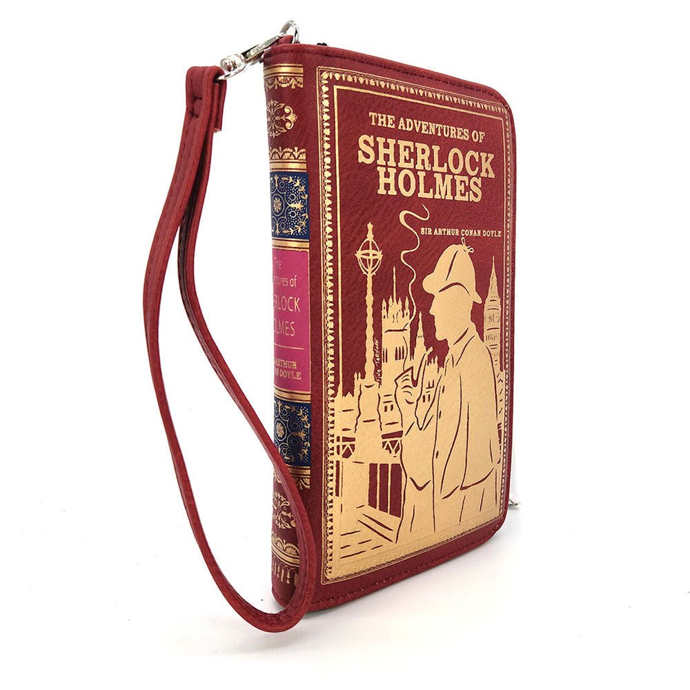 Sherlock Holmes Book Wallet Wristlet wallet La Vie Bien Sherlock Holmes Book Wallet Wristlet