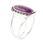 Shielded Purple Turquoise and Sterling Silver Ring by Barse Jewelry
