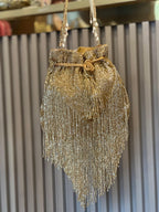 Shimmer Designer Potli Bags with Long Tassels La Vie Bien Shimmer Designer Potli Bags with Long Tassels