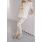 Shine Bright Star Leggings for Kids by Polished Prints