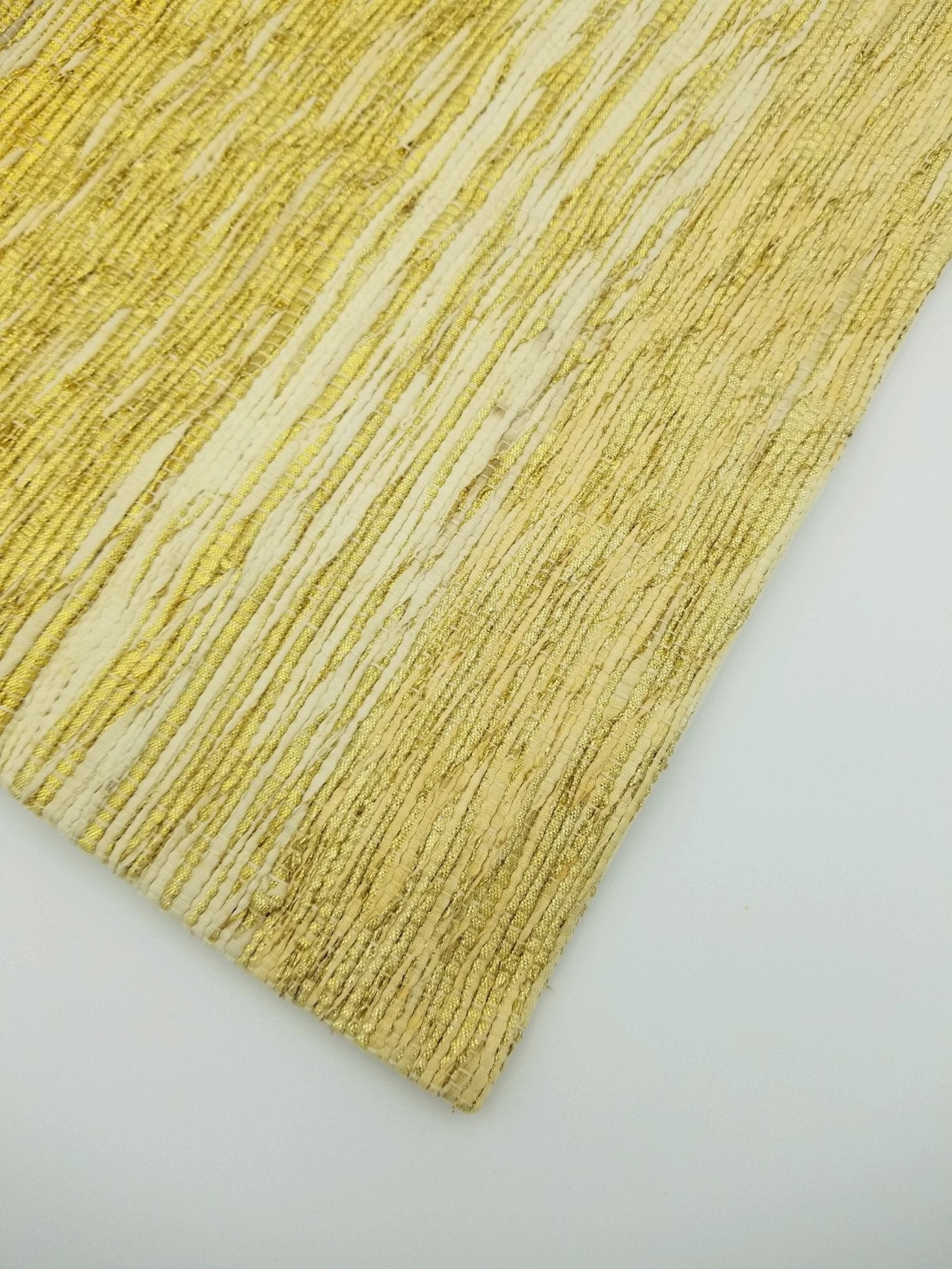 Shiny Gold Pillow Cover - Lumbar by Dekko Trading