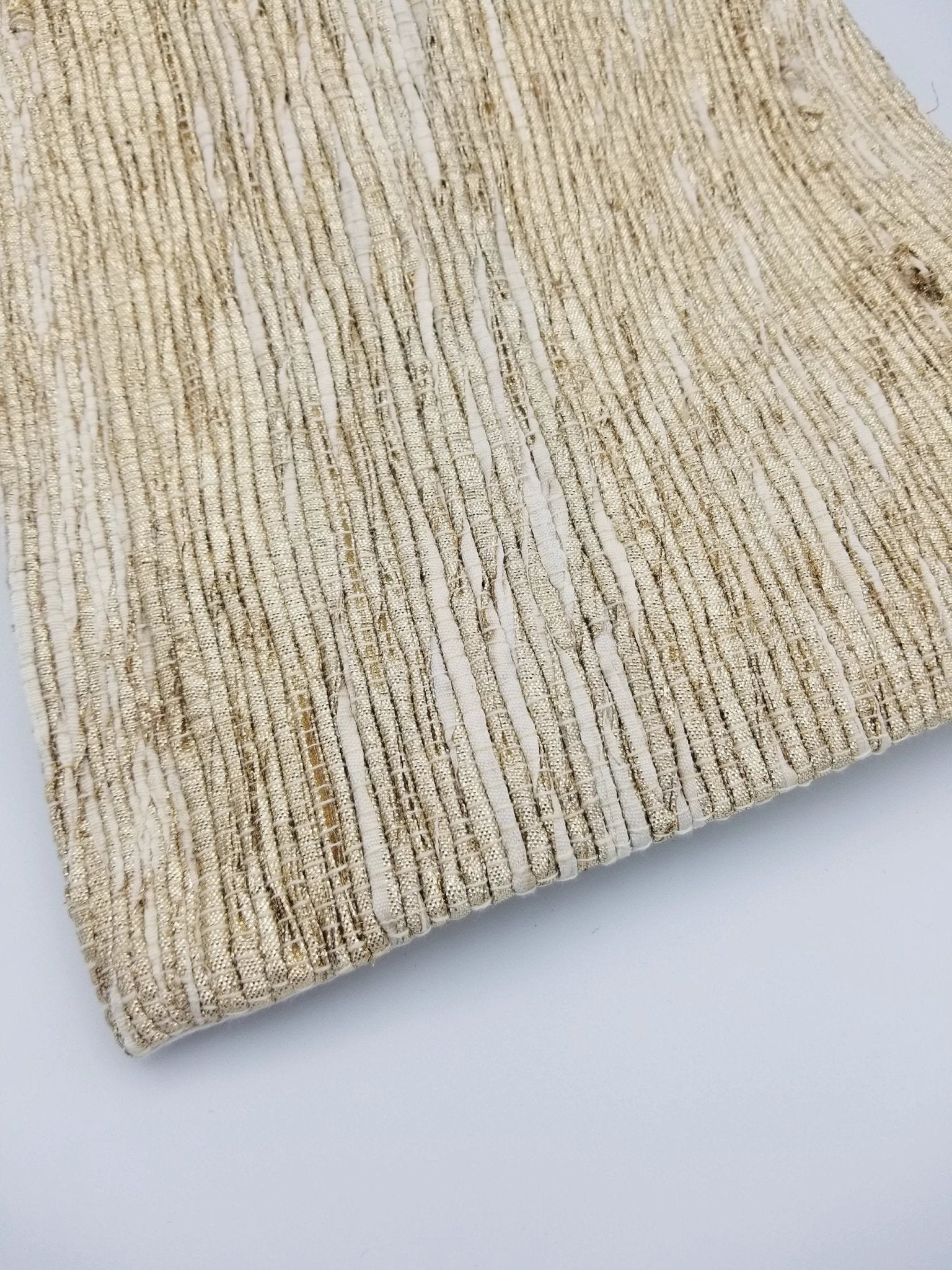 Shiny Gold Pillow Cover - Square by Dekko Trading