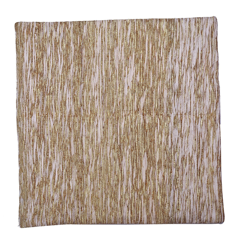 Shiny Gold Pillow Cover - Square by Dekko Trading