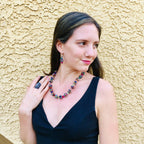 Shiva Magnetic Seed Bead Necklace - Guatemala Jewelry La Vie Bien Shiva Magnetic Seed Bead Necklace - Guatemala