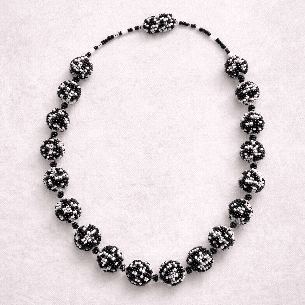 Shiva Magnetic Seed Bead Necklace - Guatemala Jewelry La Vie Bien Shiva Magnetic Seed Bead Necklace - Guatemala
