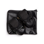Premium Black Flats by Talaria Flats