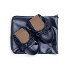 Premium Navy Blue Flats by Talaria Flats