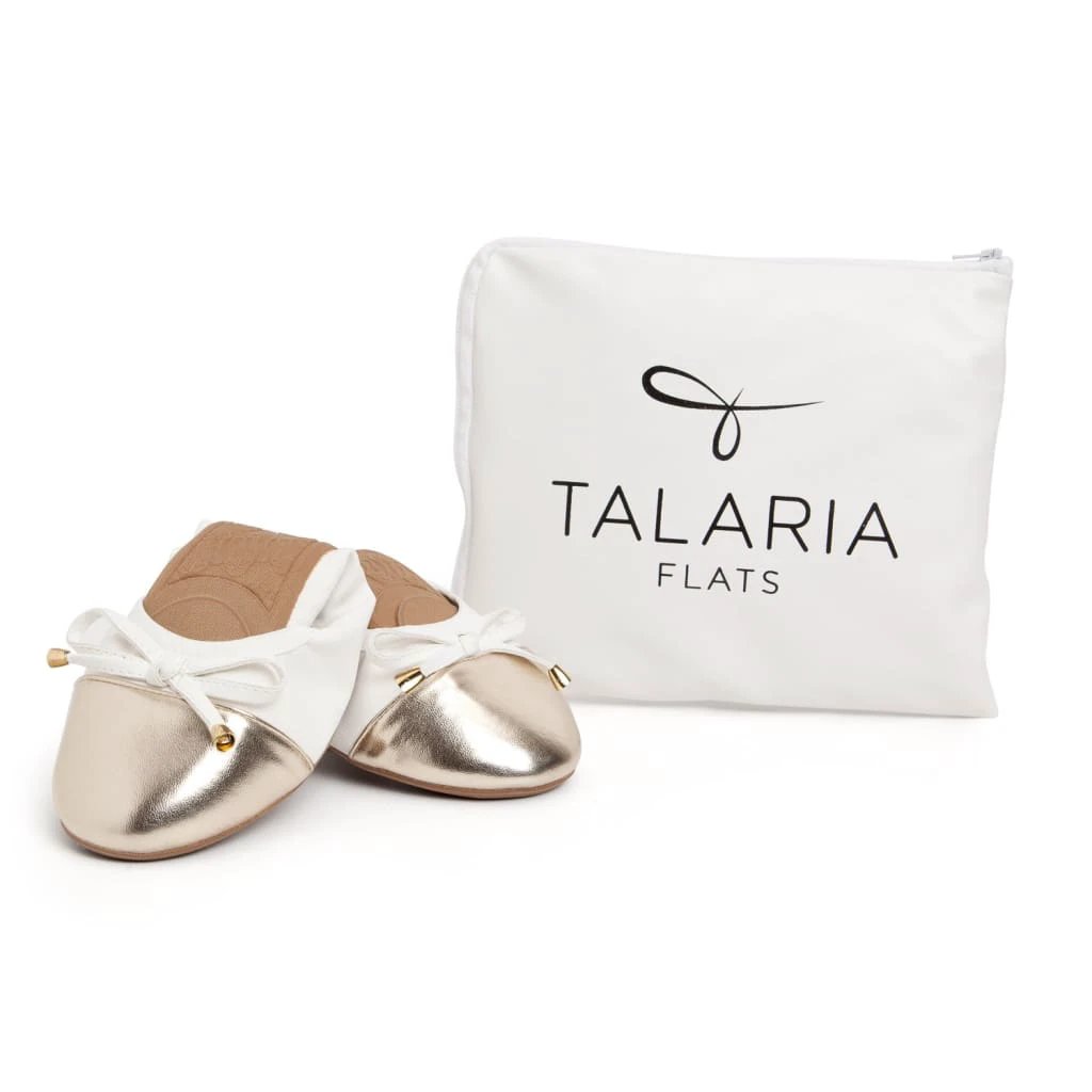 Premium White Flats by Talaria Flats