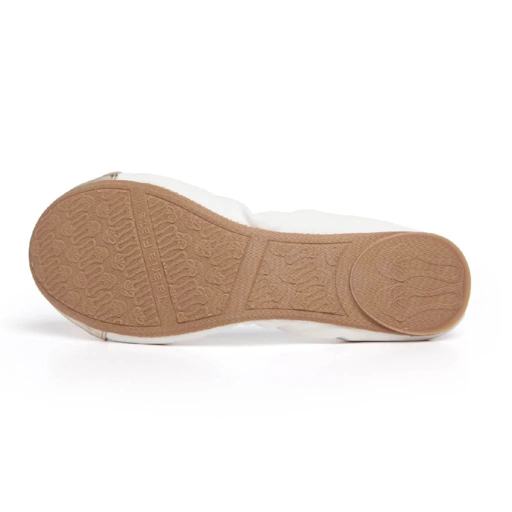 Premium White Flats by Talaria Flats