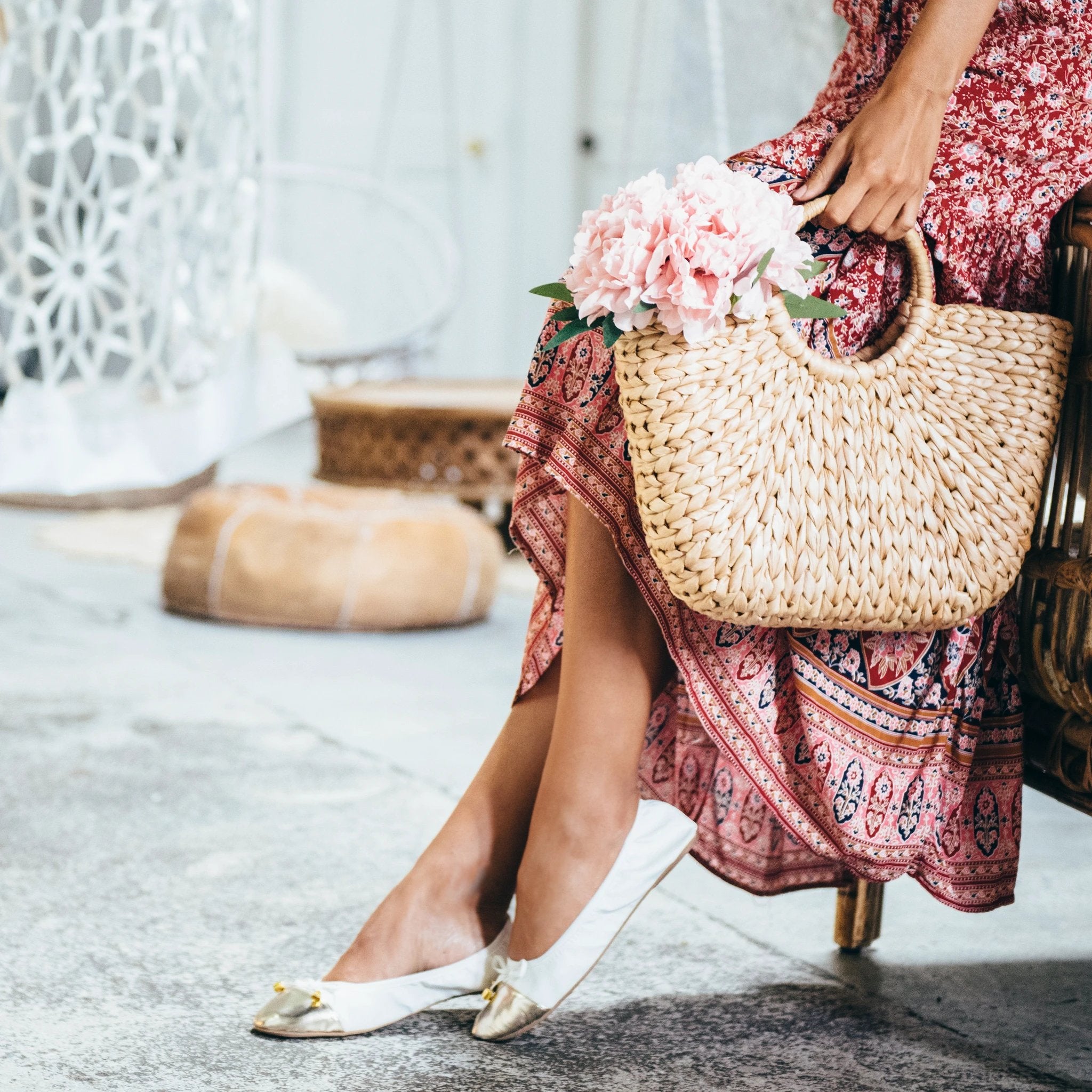 Premium White Flats by Talaria Flats