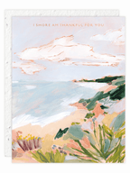 Shore Am Thankful - Seeded Thank You Card by Ash & Rose