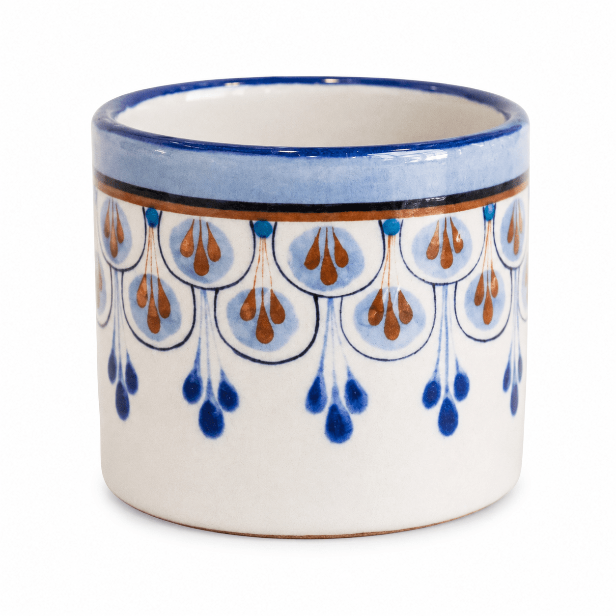 Short Guatemalan Stoneware Cup Kitchen-Ceramics La Vie Bien Short Guatemalan Stoneware Cup