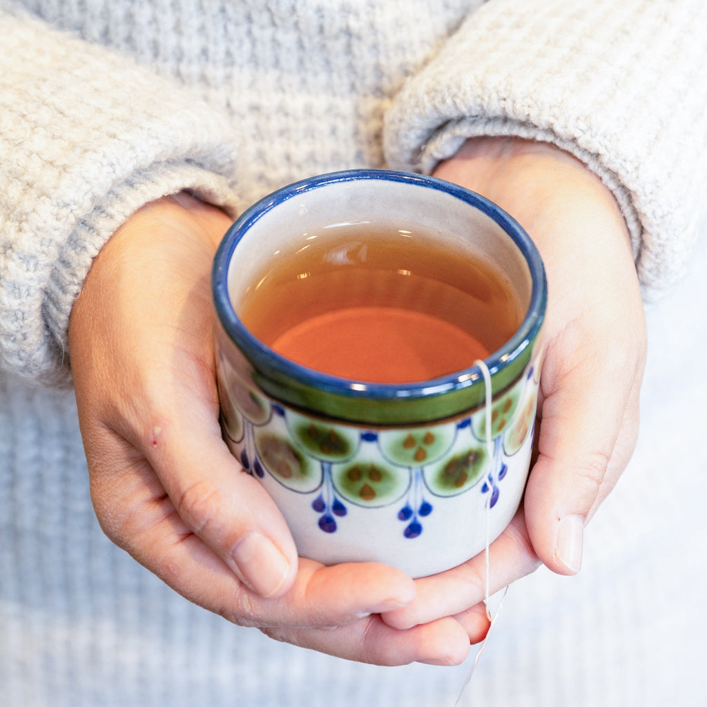 Short Guatemalan Stoneware Cup Kitchen-Ceramics La Vie Bien Short Guatemalan Stoneware Cup