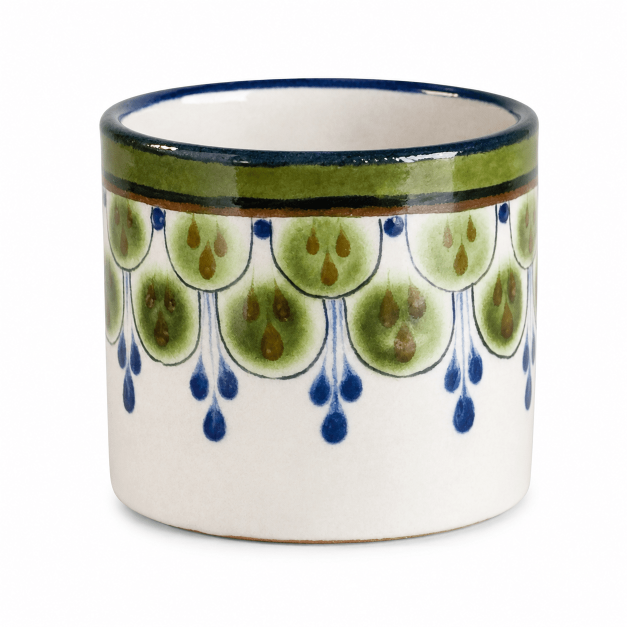 Short Guatemalan Stoneware Cup Kitchen-Ceramics La Vie Bien Short Guatemalan Stoneware Cup