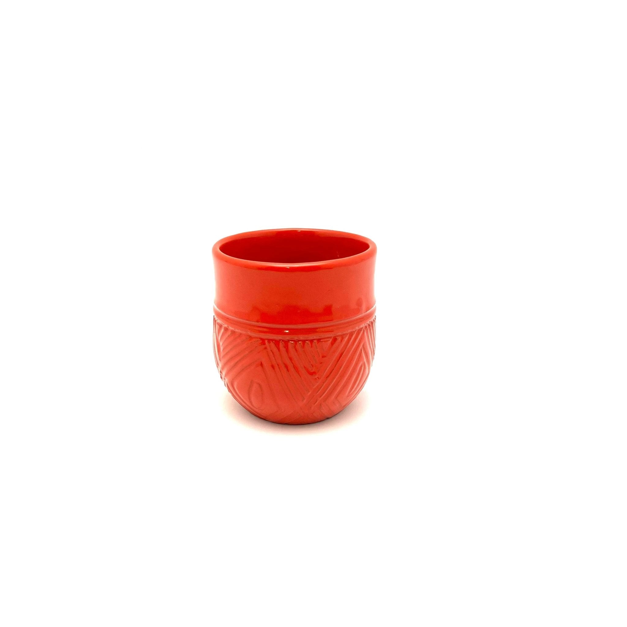 Short Taino Wine Tumbler (Sold Individually) by Papillon Marketplace Online