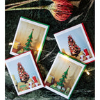 Shulman House, interior view with Christmas decorations, Los Angeles, CA, 1957, 1958 Holiday Card STATIONERY La Vie Bien Shulman House, interior view with Christmas decorations, Los Angeles, CA, 1957, 1958 Holiday Card