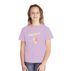 ¡Sí, por favor! Kids Rainbow Soft serve Ice Cream Graphic t-shirt Kids clothes La Vie Bien ¡Sí, por favor! Kids Rainbow Soft serve Ice Cream Graphic t-shirt