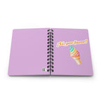¡Sí, por favor! (yes, please!) Spanish soft serve colorful lined Spiral Notebook, Pastel Ice Cream Journal Paper products La Vie Bien ¡Sí, por favor! (yes, please!) Spanish soft serve colorful lined Spiral Notebook, Pastel Ice Cream Journal