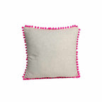 Sienna Pom Pom Pillow Cover - Thailand Decor La Vie Bien Sienna Pom Pom Pillow Cover - Thailand