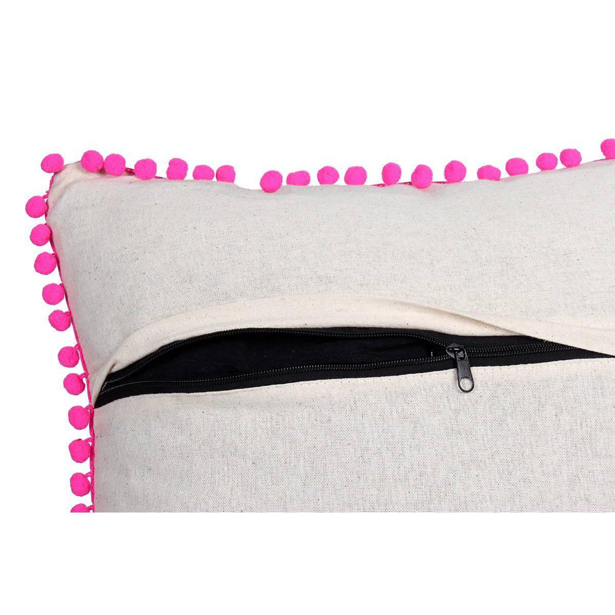Sienna Pom Pom Pillow Cover - Thailand Decor La Vie Bien Sienna Pom Pom Pillow Cover - Thailand