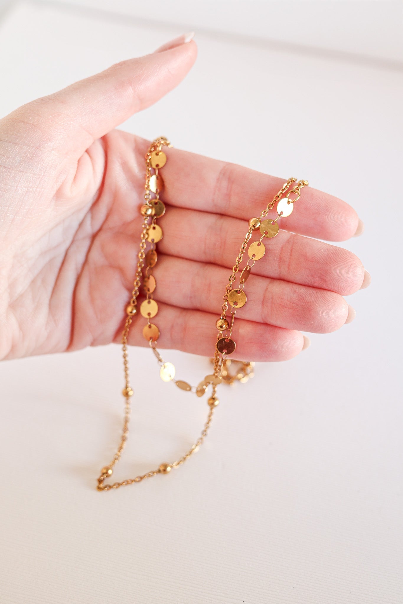 Sierra Layered Necklace Necklace La Vie Bien Sierra Layered Necklace