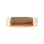 Signet Pink Opal and Bronze In The Hole Ring by Barse Jewelry