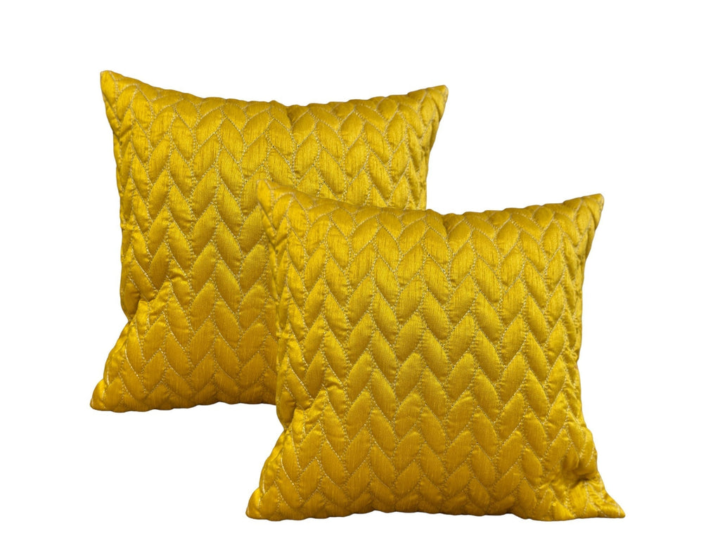 Silk Cushion or Pillow Cover with Choti Design, Set of 2 Cushion Cover La Vie Bien Silk Cushion or Pillow Cover with Choti Design, Set of 2