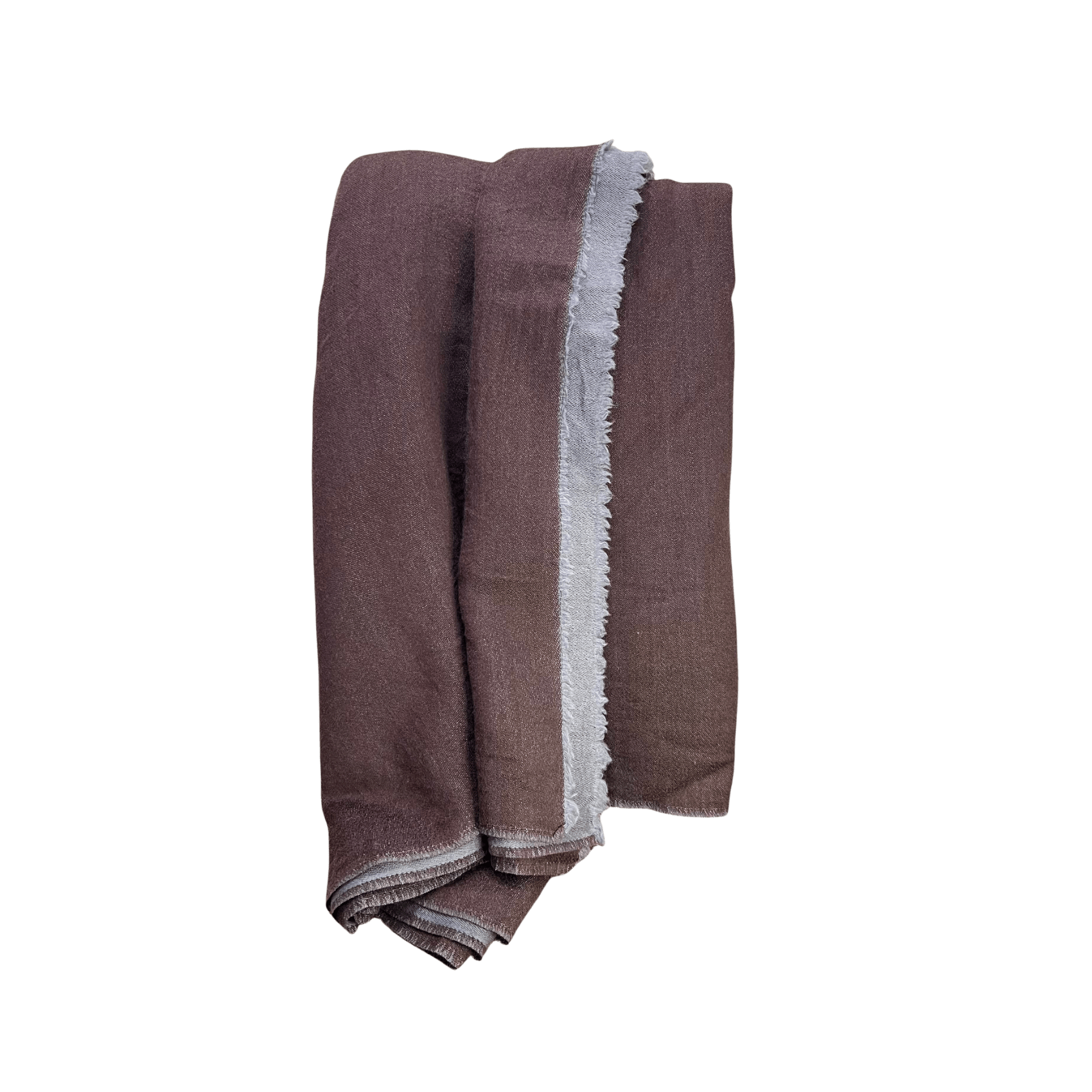 Silk Merino Throw Blanket - Charcoal