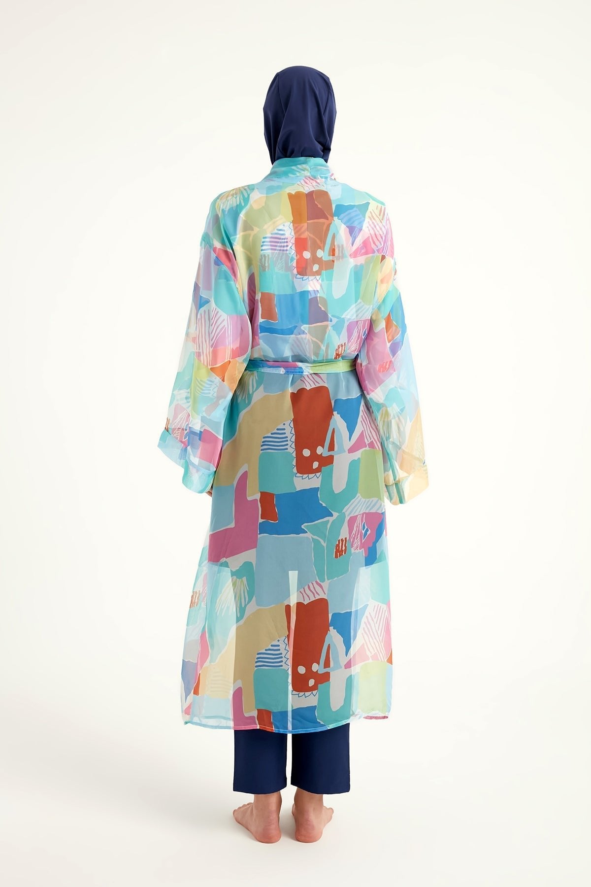 Silky Modest Full Coverage Kimono – Lightweight Elegant Beach Cover P2506 Pareo La Vie Bien Silky Modest Full Coverage Kimono – Lightweight Elegant Beach Cover P2506
