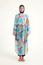 Silky Modest Full Coverage Kimono – Lightweight Elegant Beach Cover P2506 Pareo La Vie Bien Silky Modest Full Coverage Kimono – Lightweight Elegant Beach Cover P2506