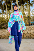 Silky Modest Full Coverage Kimono – Lightweight Elegant Beach Cover P2506 Pareo La Vie Bien Silky Modest Full Coverage Kimono – Lightweight Elegant Beach Cover P2506