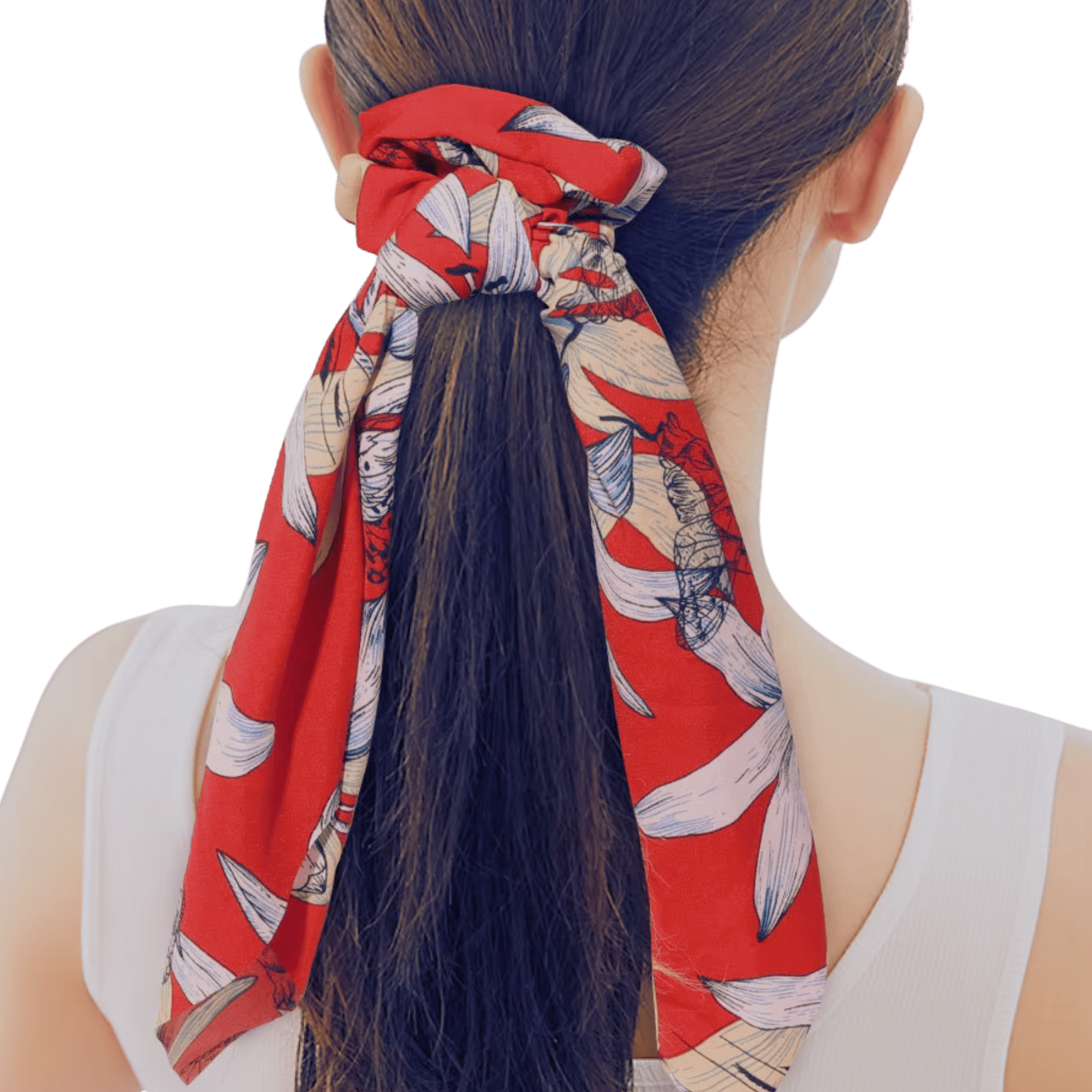 Silky Scarf Pony Holder (13 Color Options) | Scrunchie Hair Accessories by The Bullish Store