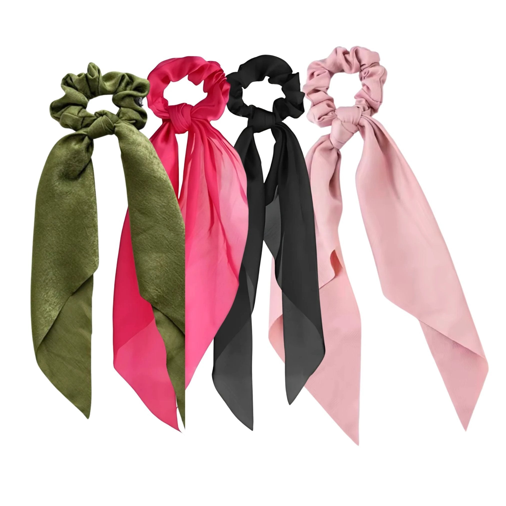 Silky Scarf Pony Holder (13 Color Options) | Scrunchie Hair Accessories by The Bullish Store