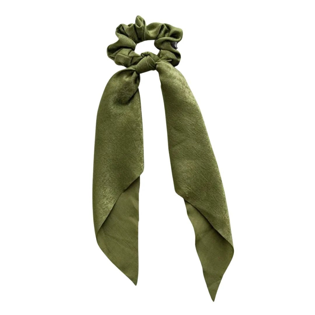 Silky Scarf Pony Holder (13 Color Options) | Scrunchie Hair Accessories by The Bullish Store