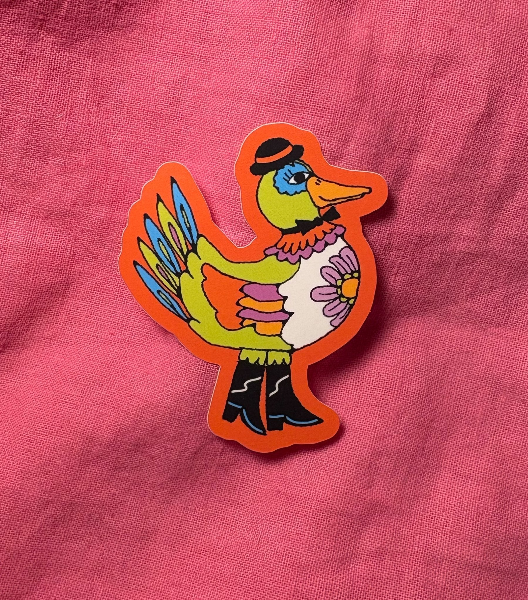 Silly Duck Sticker Stickers La Vie Bien Silly Duck Sticker