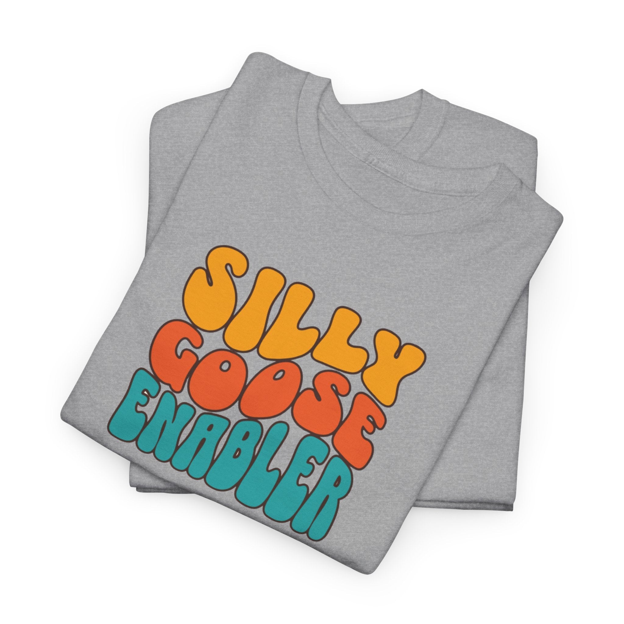 Silly Goose Enabler retro style Tee shirt T-Shirt La Vie Bien Silly Goose Enabler retro style Tee shirt