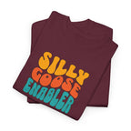 Silly Goose Enabler retro style Tee shirt T-Shirt La Vie Bien Silly Goose Enabler retro style Tee shirt