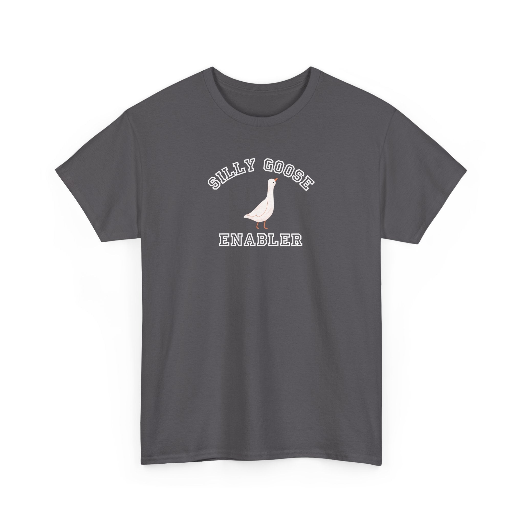 Silly Goose Enabler T-Shirt, funny Goose Graphic Tee, Funny Bird Shirt T-Shirt La Vie Bien Silly Goose Enabler T-Shirt, funny Goose Graphic Tee, Funny Bird Shirt