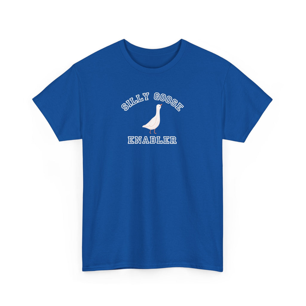 Silly Goose Enabler T-Shirt, funny Goose Graphic Tee, Funny Bird Shirt T-Shirt La Vie Bien Silly Goose Enabler T-Shirt, funny Goose Graphic Tee, Funny Bird Shirt
